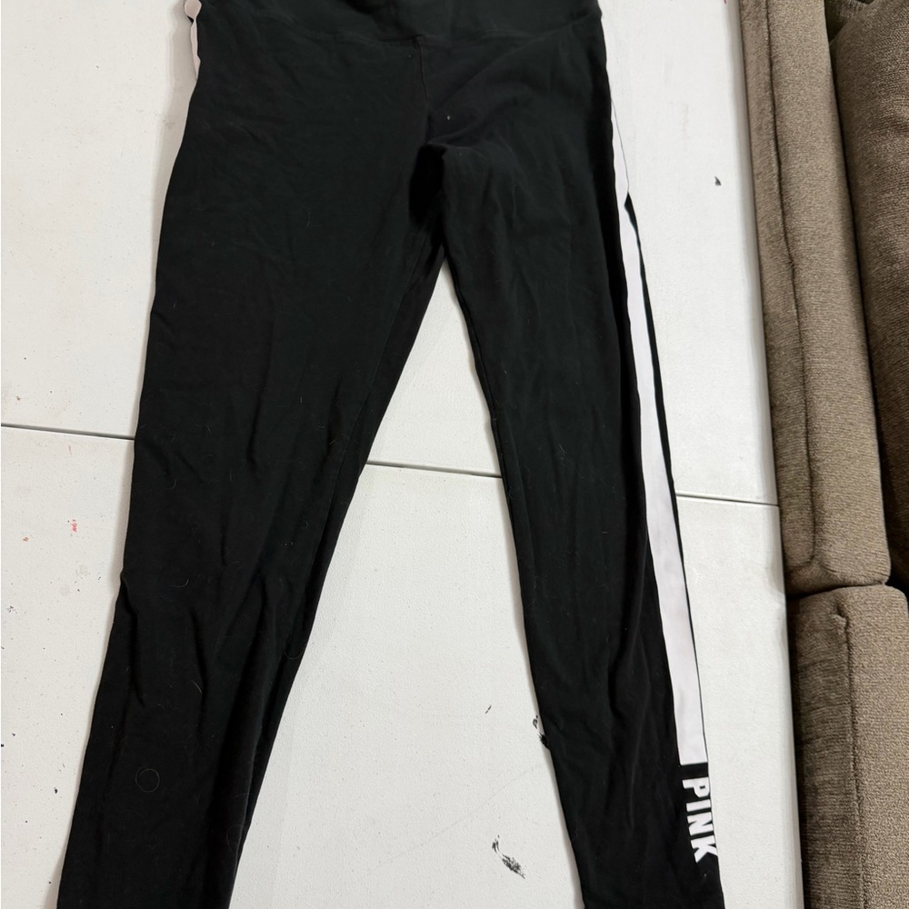 PINK Victoria's Secret Black Leggings